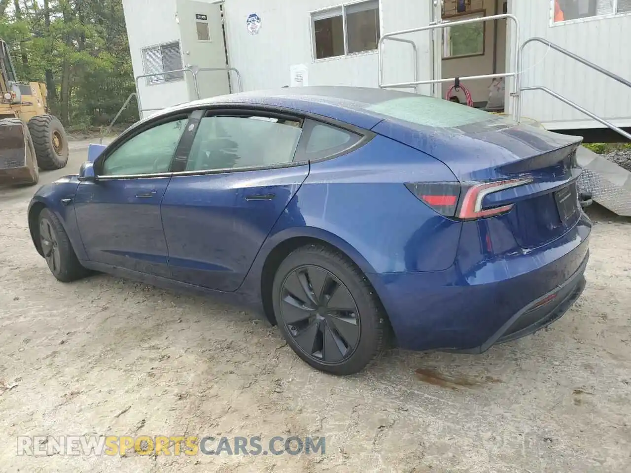2 Photograph of a damaged car 5YJ3E1EBXRF769327 TESLA MODEL 3 2024
