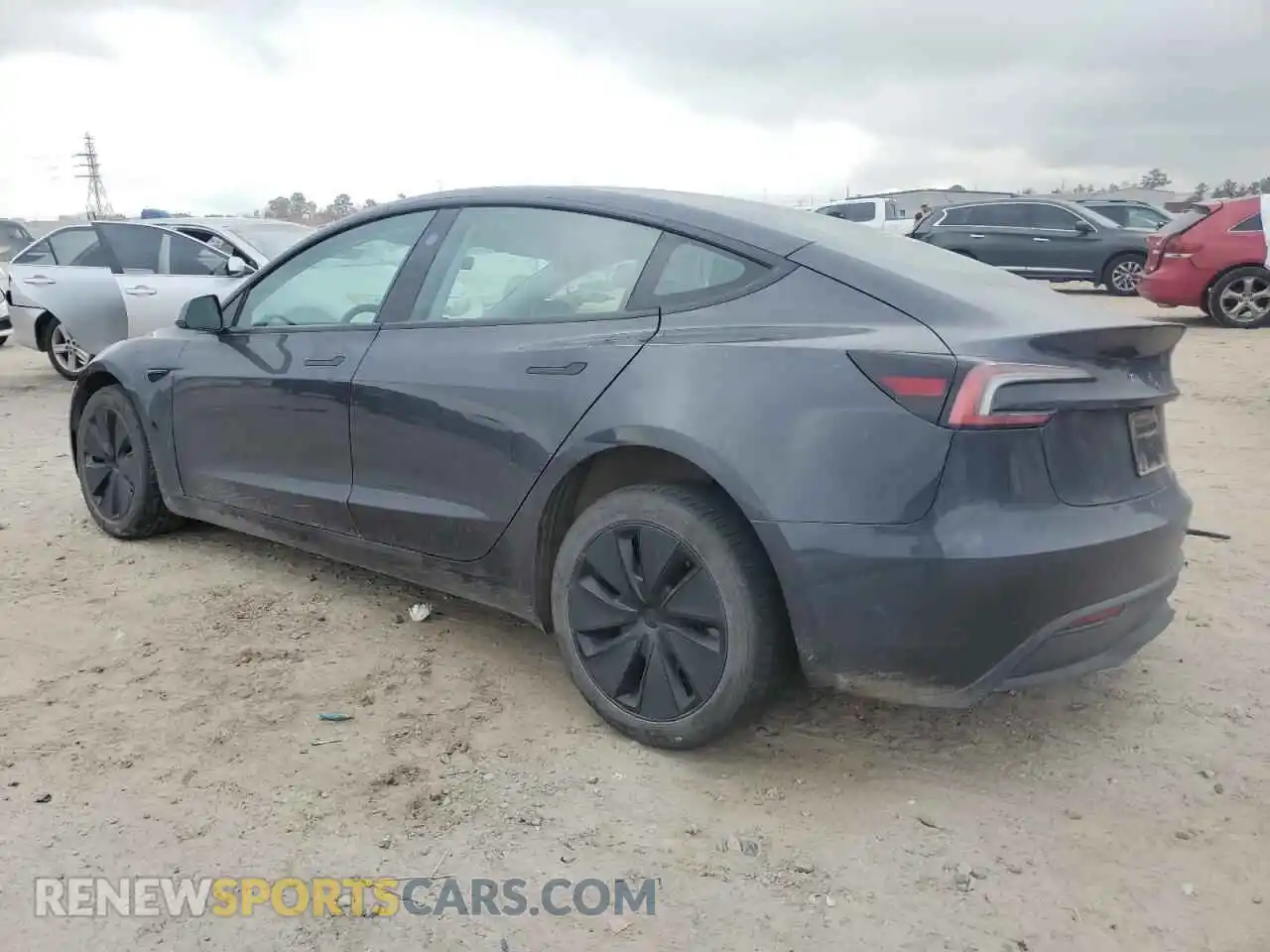 2 Photograph of a damaged car 5YJ3E1EBXRF788430 TESLA MODEL 3 2024