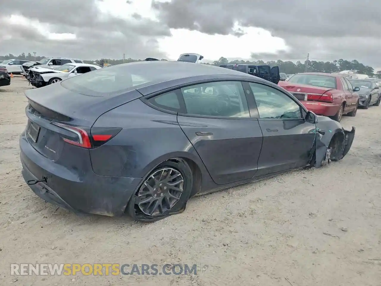 3 Photograph of a damaged car 5YJ3E1EBXRF788430 TESLA MODEL 3 2024