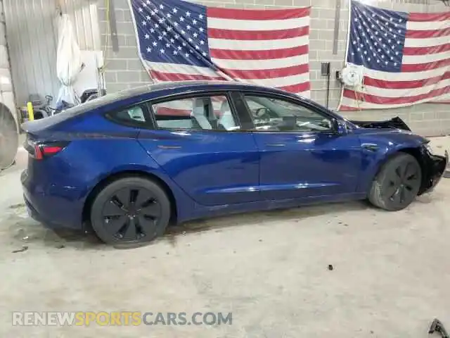 3 Photograph of a damaged car 5YJ3E1EBXRF797127 TESLA MODEL 3 2024