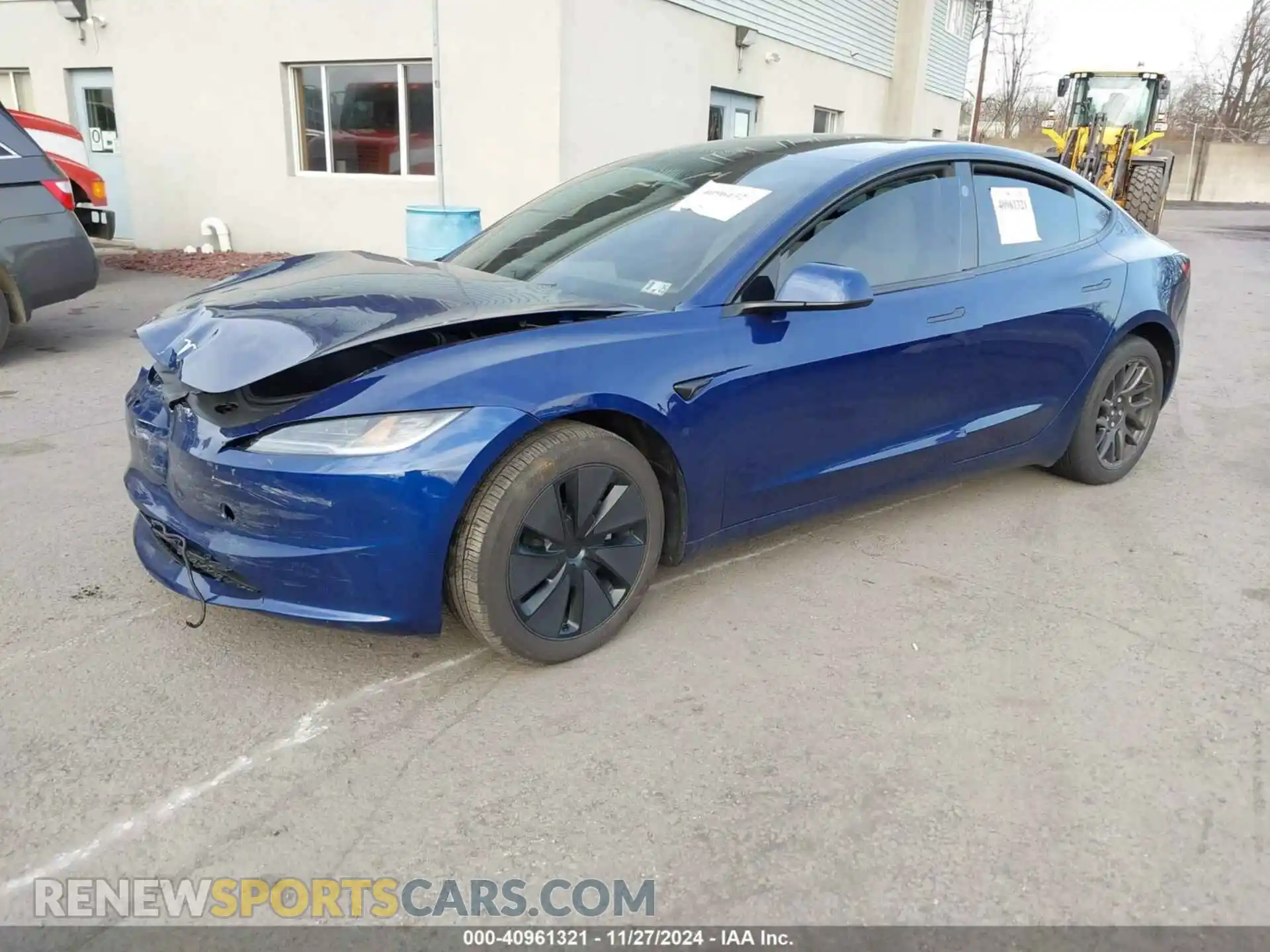 2 Photograph of a damaged car 5YJ3E1EBXRF807848 TESLA MODEL 3 2024