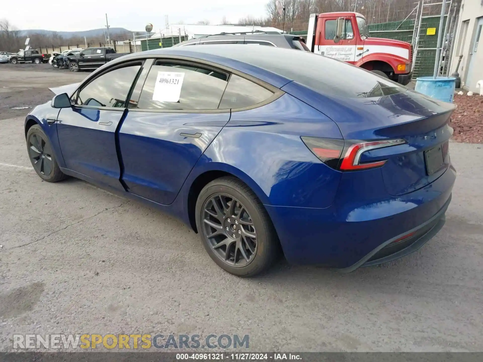 3 Photograph of a damaged car 5YJ3E1EBXRF807848 TESLA MODEL 3 2024