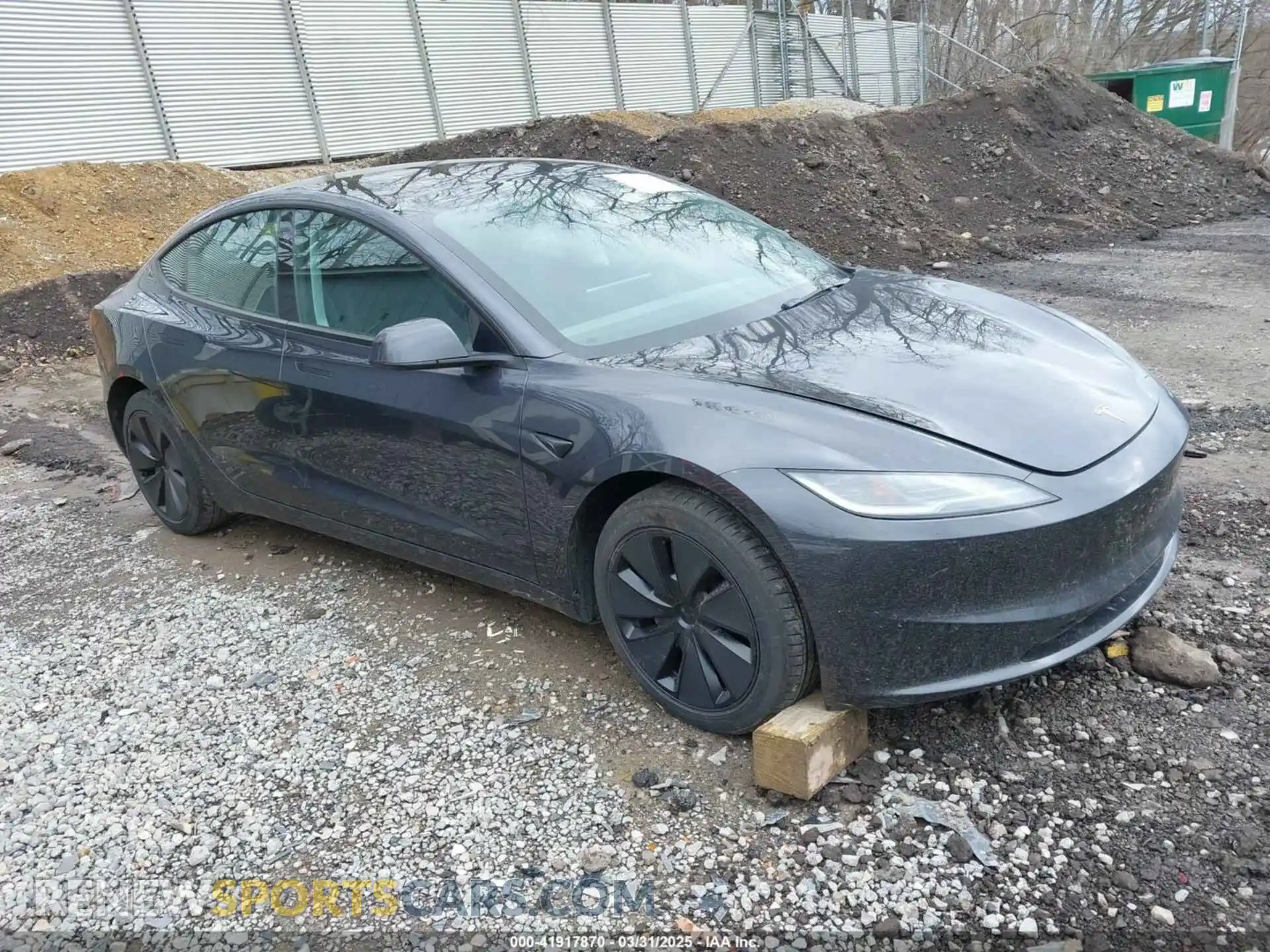 1 Photograph of a damaged car 5YJ3E1EBXRF813620 TESLA MODEL 3 2024