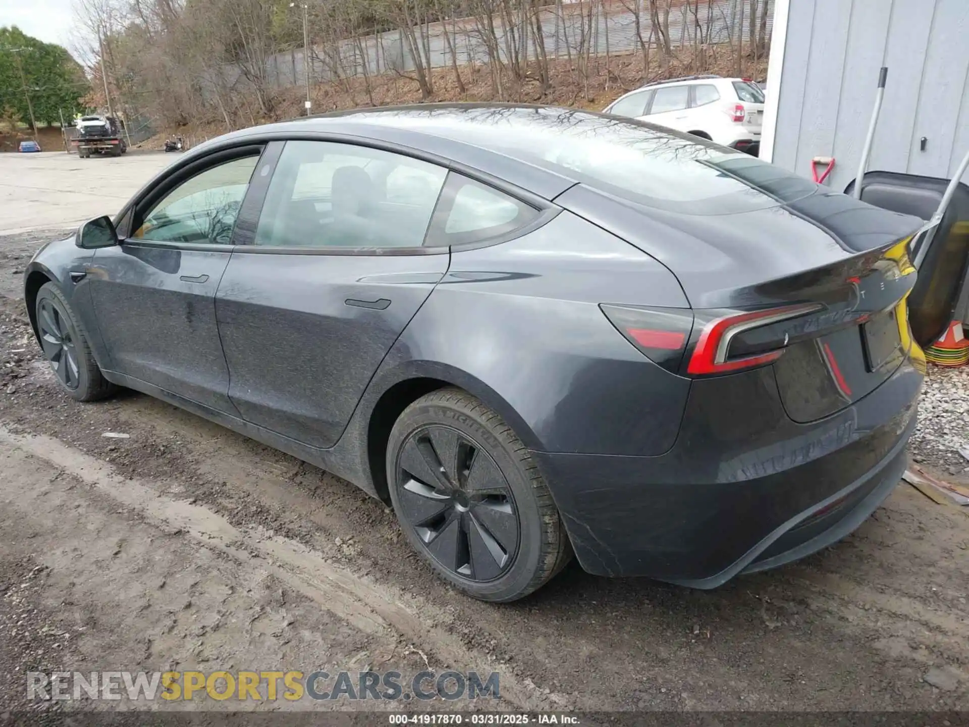 3 Photograph of a damaged car 5YJ3E1EBXRF813620 TESLA MODEL 3 2024