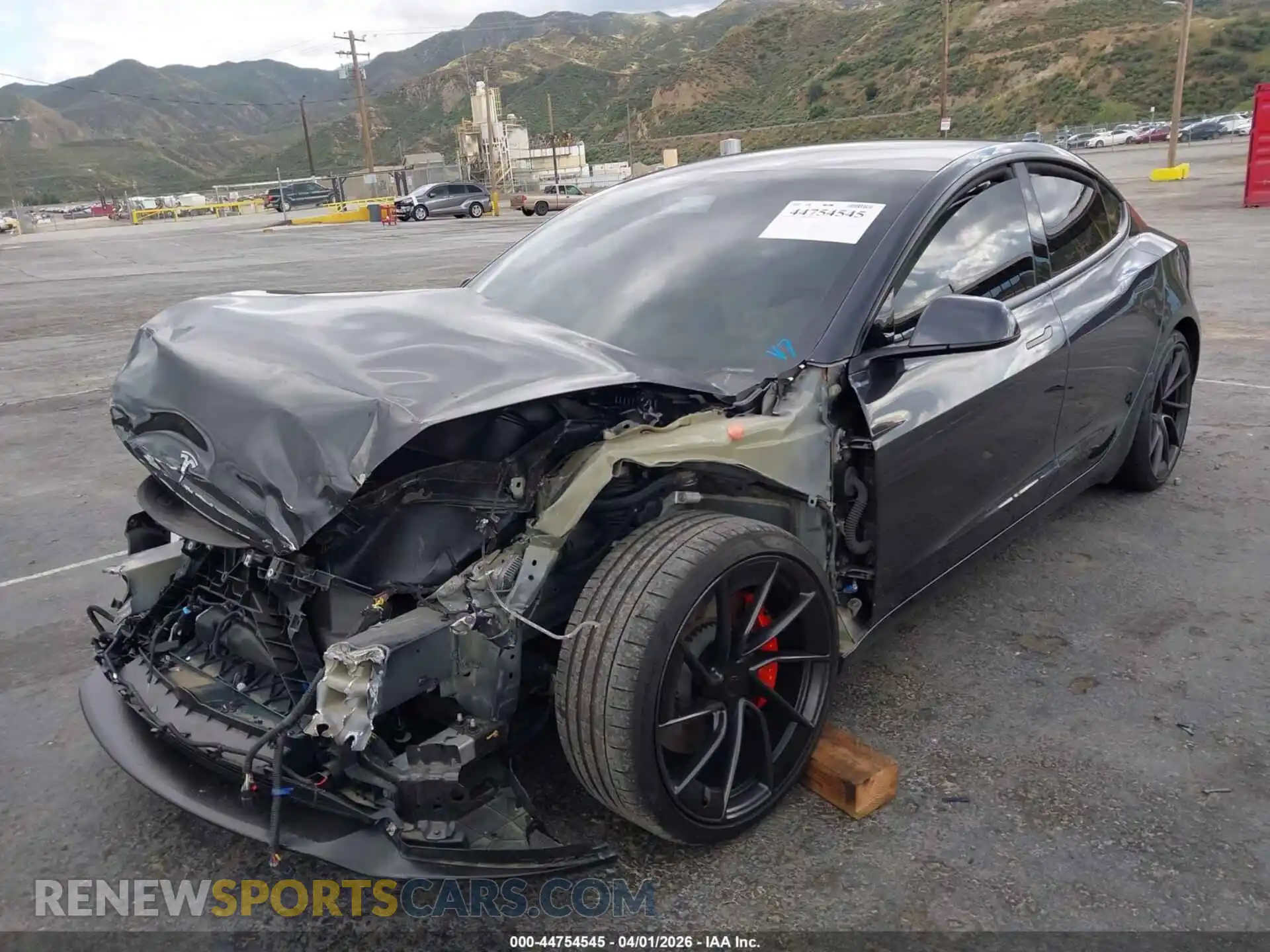 2 Photograph of a damaged car 5YJ3E1ET0RF868778 TESLA MODEL 3 2024