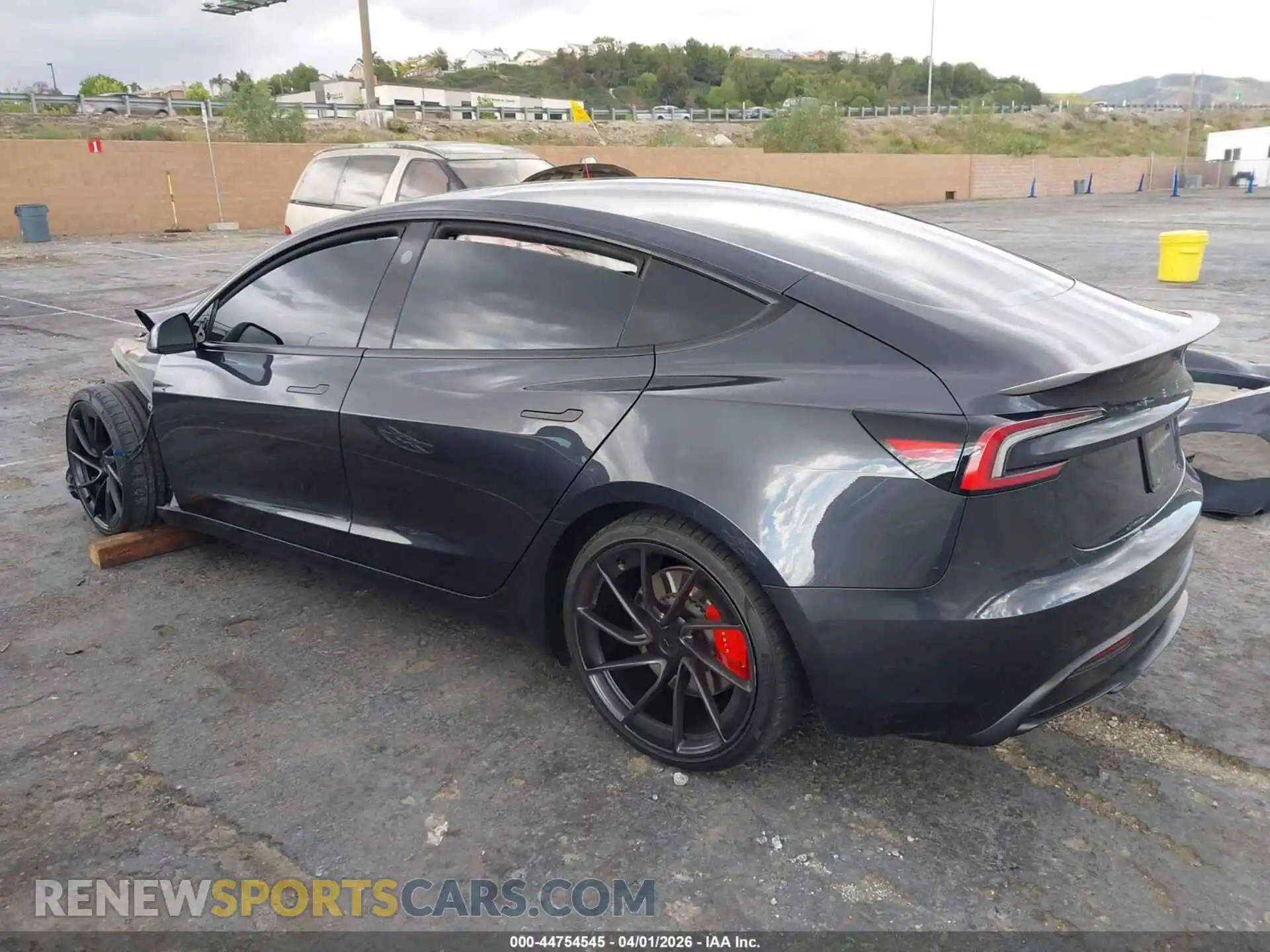 3 Photograph of a damaged car 5YJ3E1ET0RF868778 TESLA MODEL 3 2024