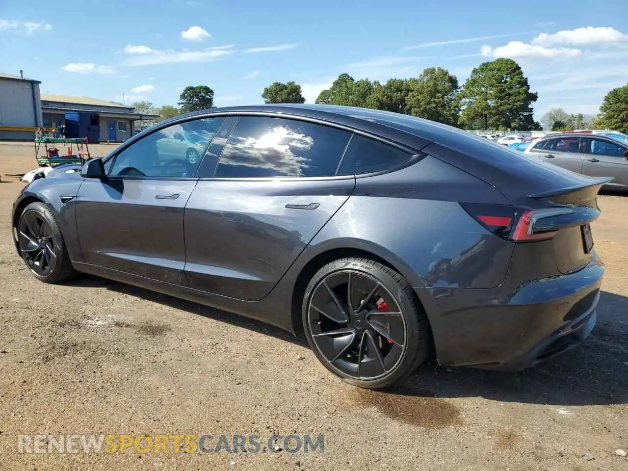 2 Photograph of a damaged car 5YJ3E1ET1RF865338 TESLA MODEL 3 2024