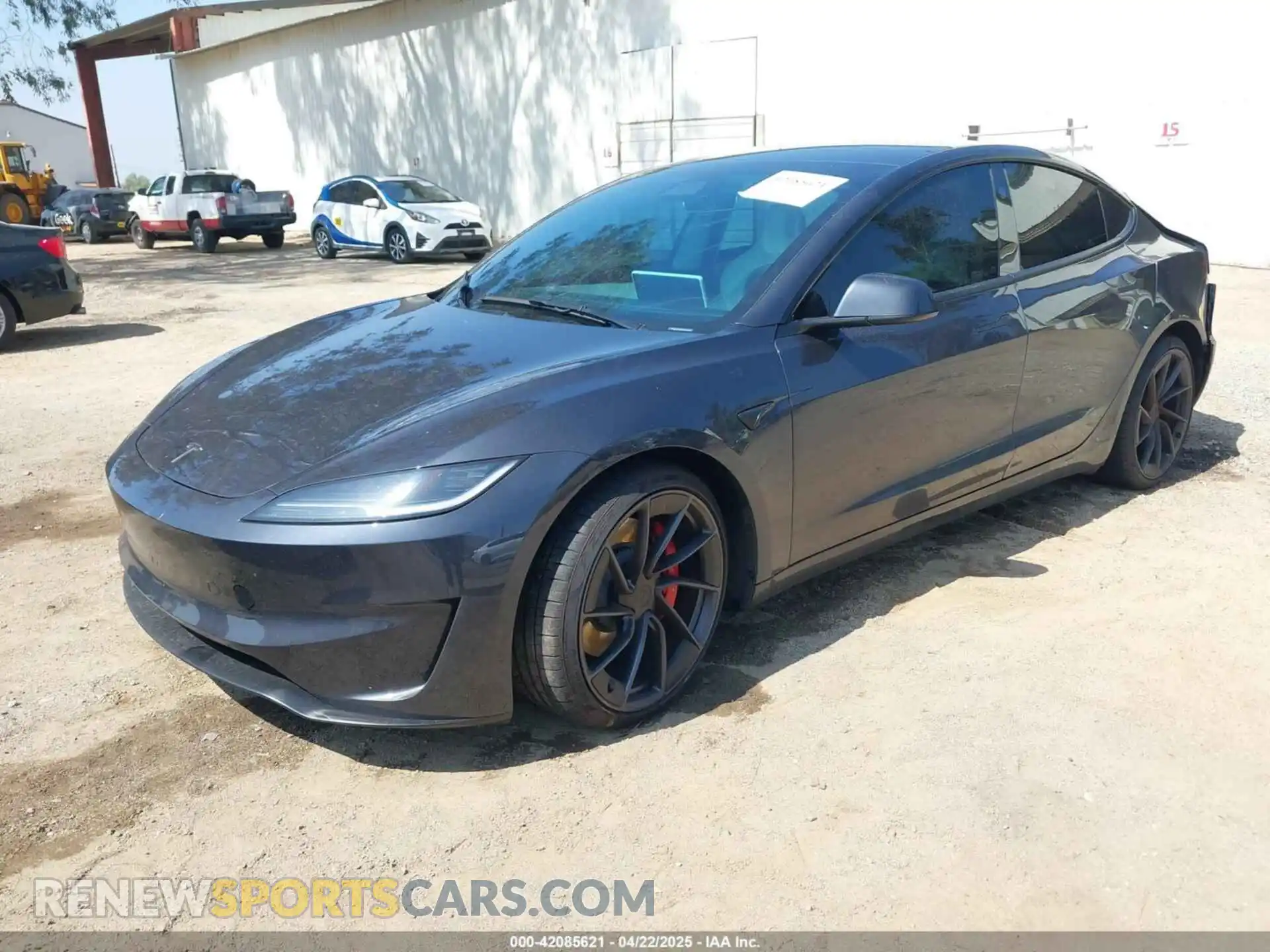 2 Photograph of a damaged car 5YJ3E1ET1RF867803 TESLA MODEL 3 2024