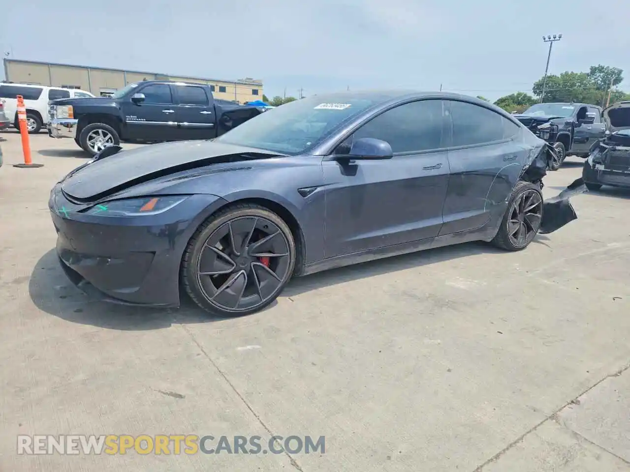 1 Photograph of a damaged car 5YJ3E1ET2RF773817 TESLA MODEL 3 2024