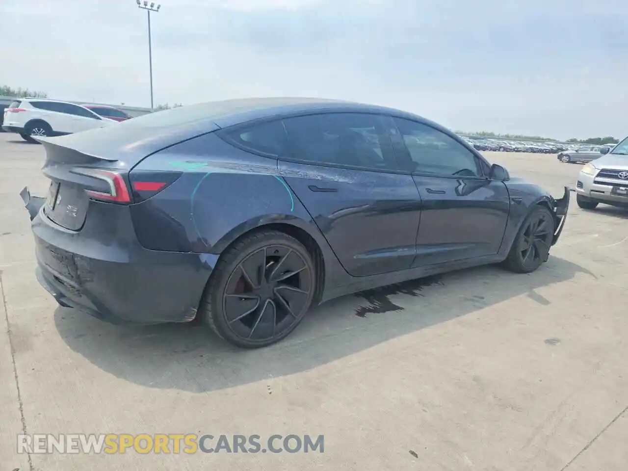 3 Photograph of a damaged car 5YJ3E1ET2RF773817 TESLA MODEL 3 2024