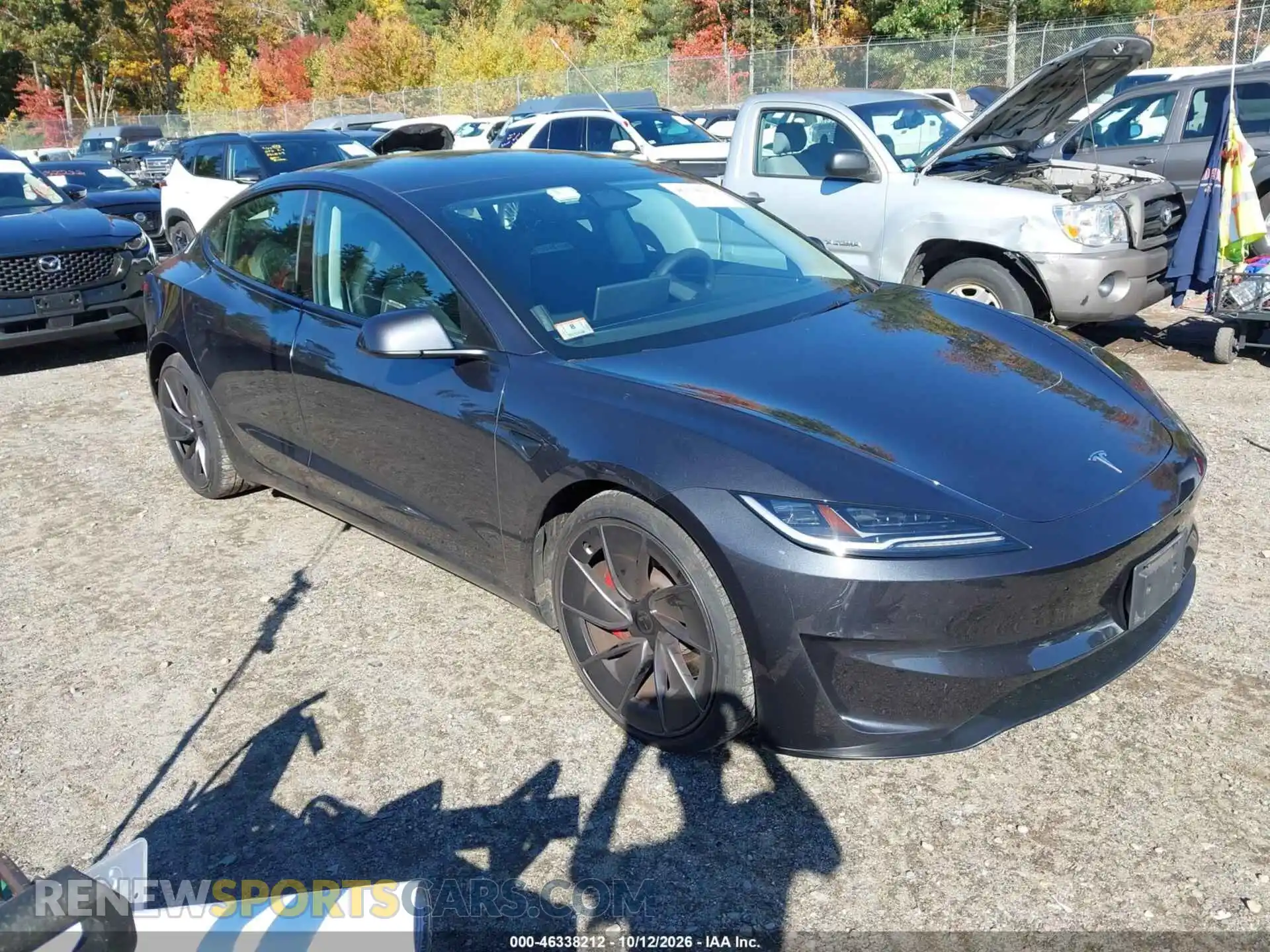 1 Photograph of a damaged car 5YJ3E1ET2RF821560 TESLA MODEL 3 2024