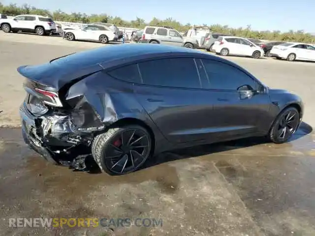 3 Photograph of a damaged car 5YJ3E1ET2RF867258 TESLA MODEL 3 2024