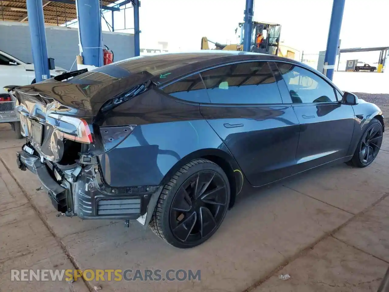 3 Photograph of a damaged car 5YJ3E1ET4RF797911 TESLA MODEL 3 2024
