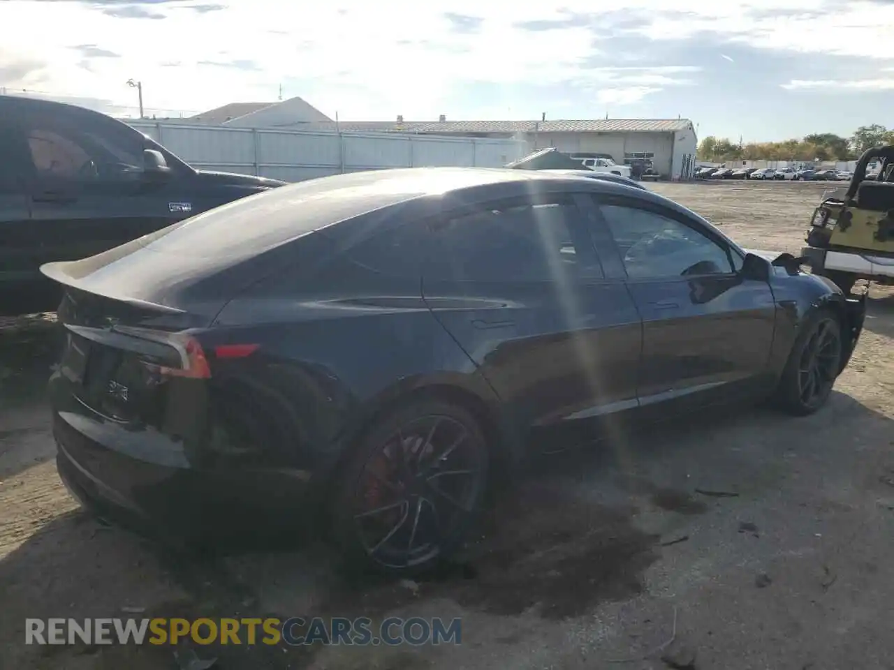 3 Photograph of a damaged car 5YJ3E1ET4RF829241 TESLA MODEL 3 2024
