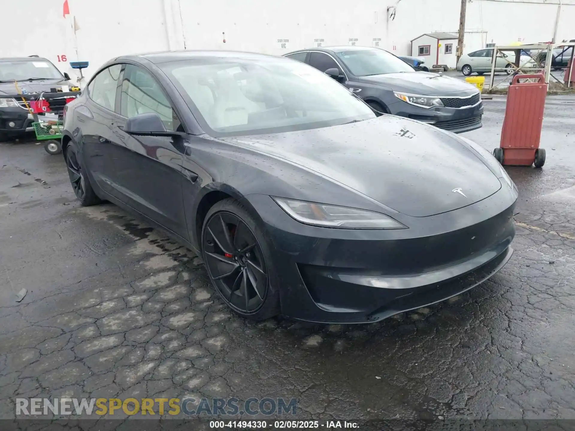 1 Фотография поврежденного автомобиля 5YJ3E1ET4RF870856 TESLA MODEL 3 2024
