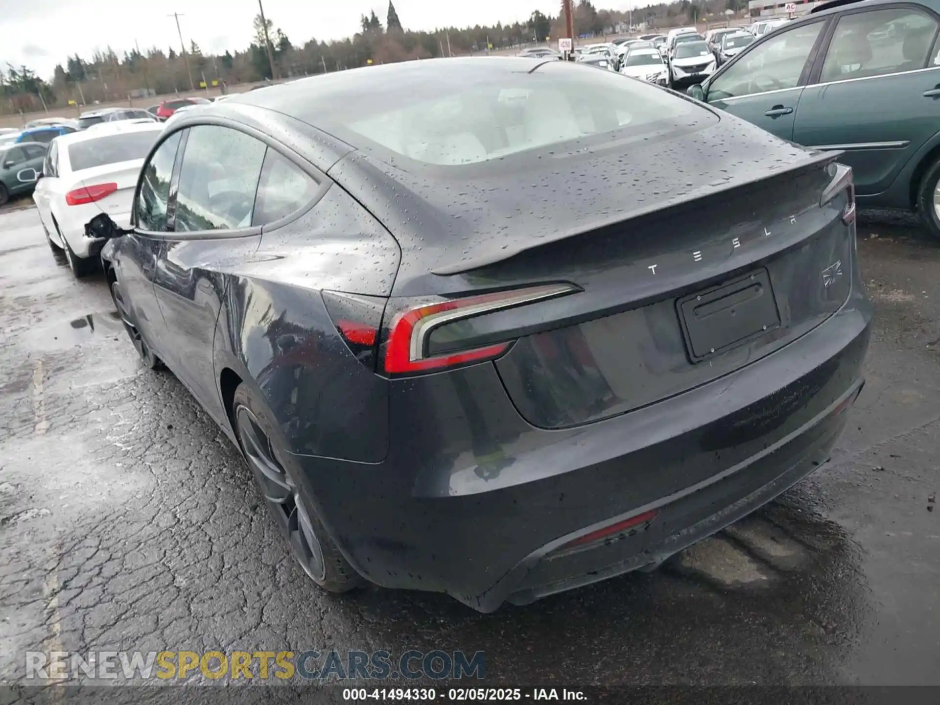 3 Фотография поврежденного автомобиля 5YJ3E1ET4RF870856 TESLA MODEL 3 2024