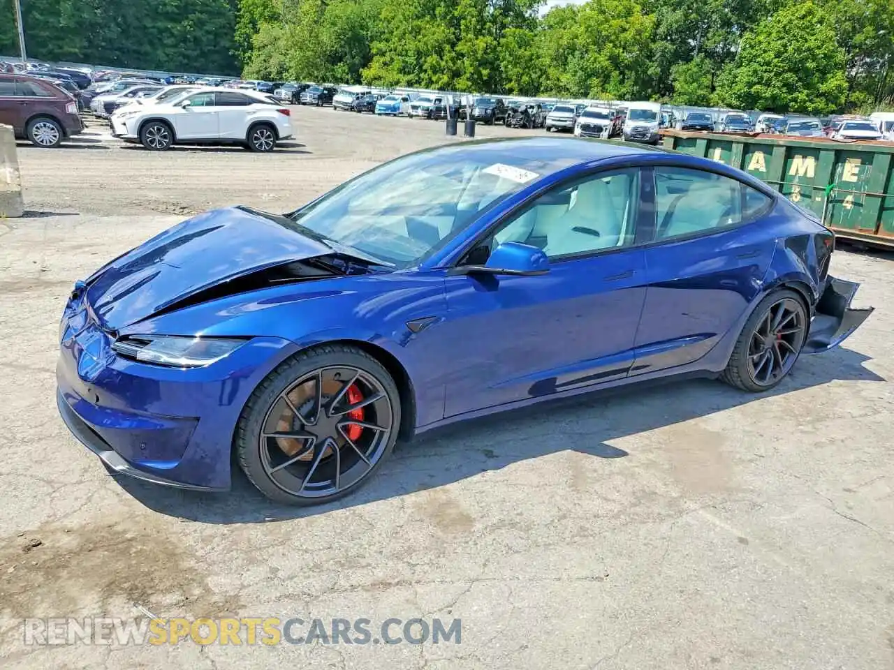 1 Фотография поврежденного автомобиля 5YJ3E1ET5RF865259 TESLA MODEL 3 2024