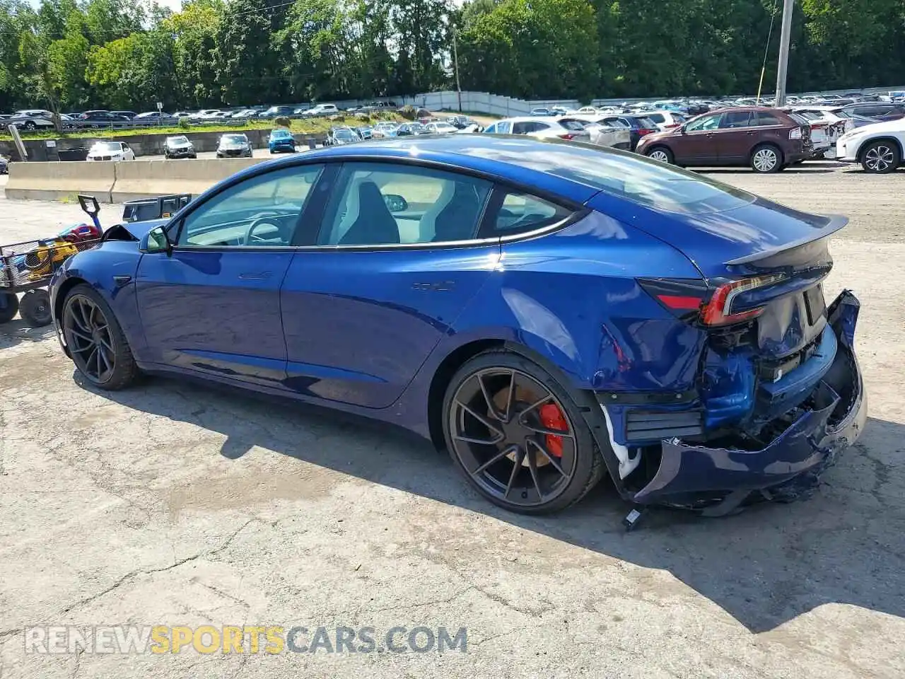 2 Фотография поврежденного автомобиля 5YJ3E1ET5RF865259 TESLA MODEL 3 2024