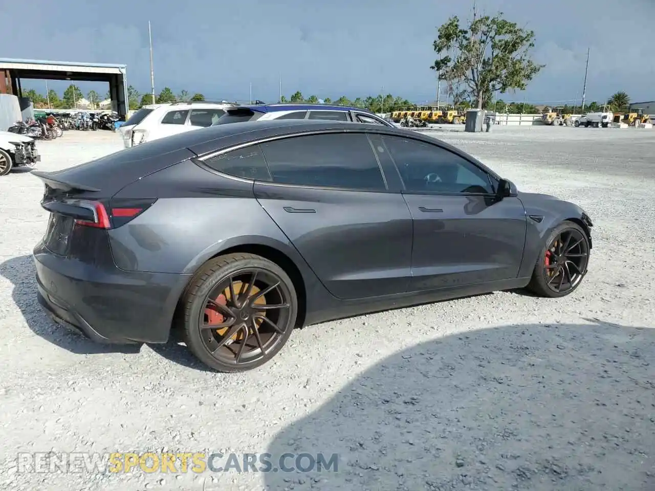 3 Photograph of a damaged car 5YJ3E1ET6RF845571 TESLA MODEL 3 2024