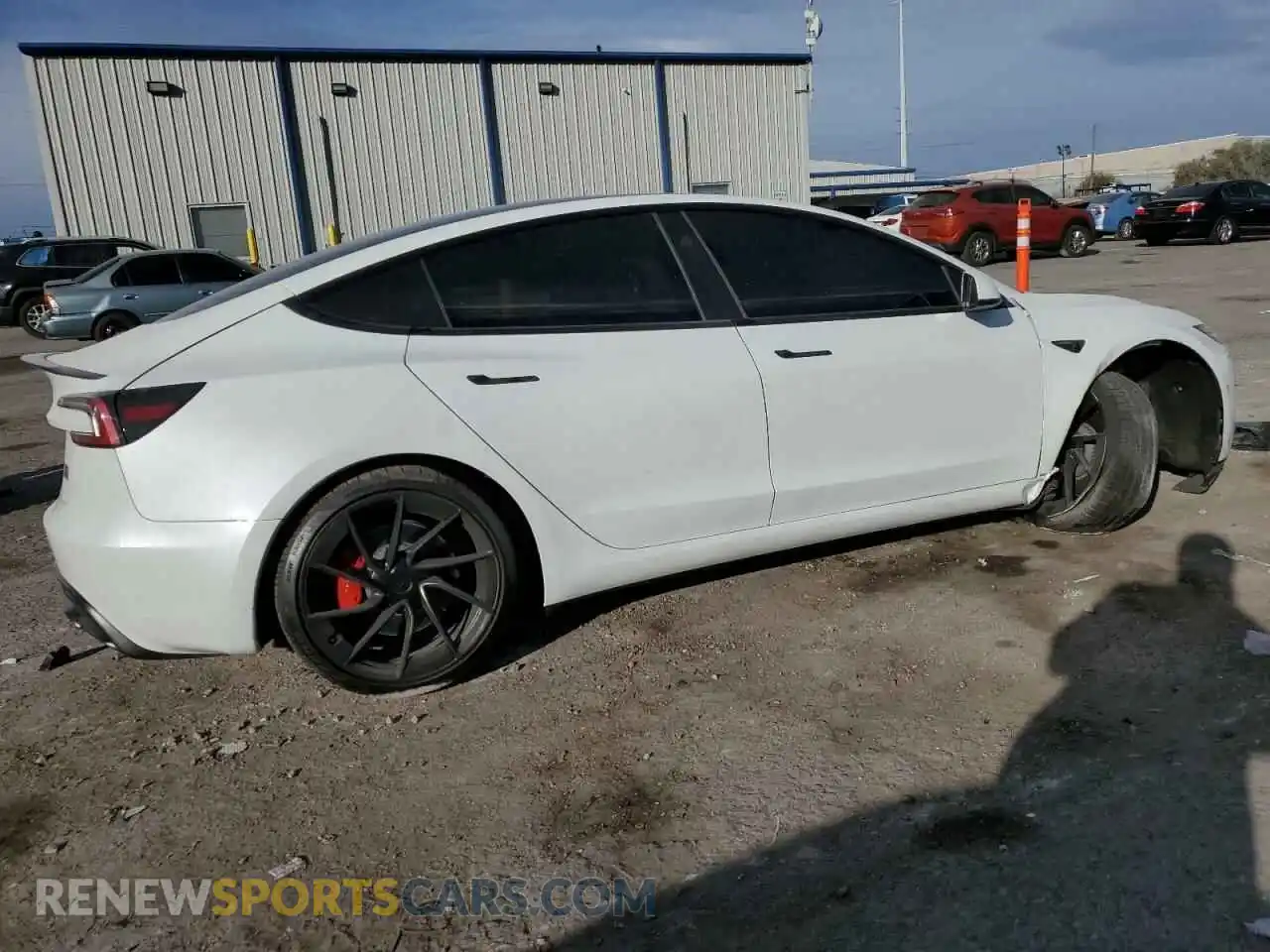 3 Photograph of a damaged car 5YJ3E1ET6RF901346 TESLA MODEL 3 2024