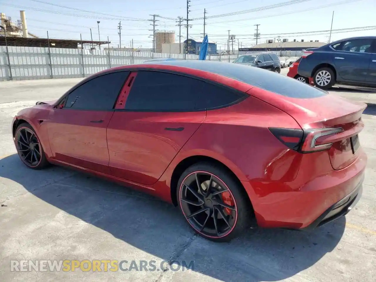 2 Photograph of a damaged car 5YJ3E1ET7RF769844 TESLA MODEL 3 2024