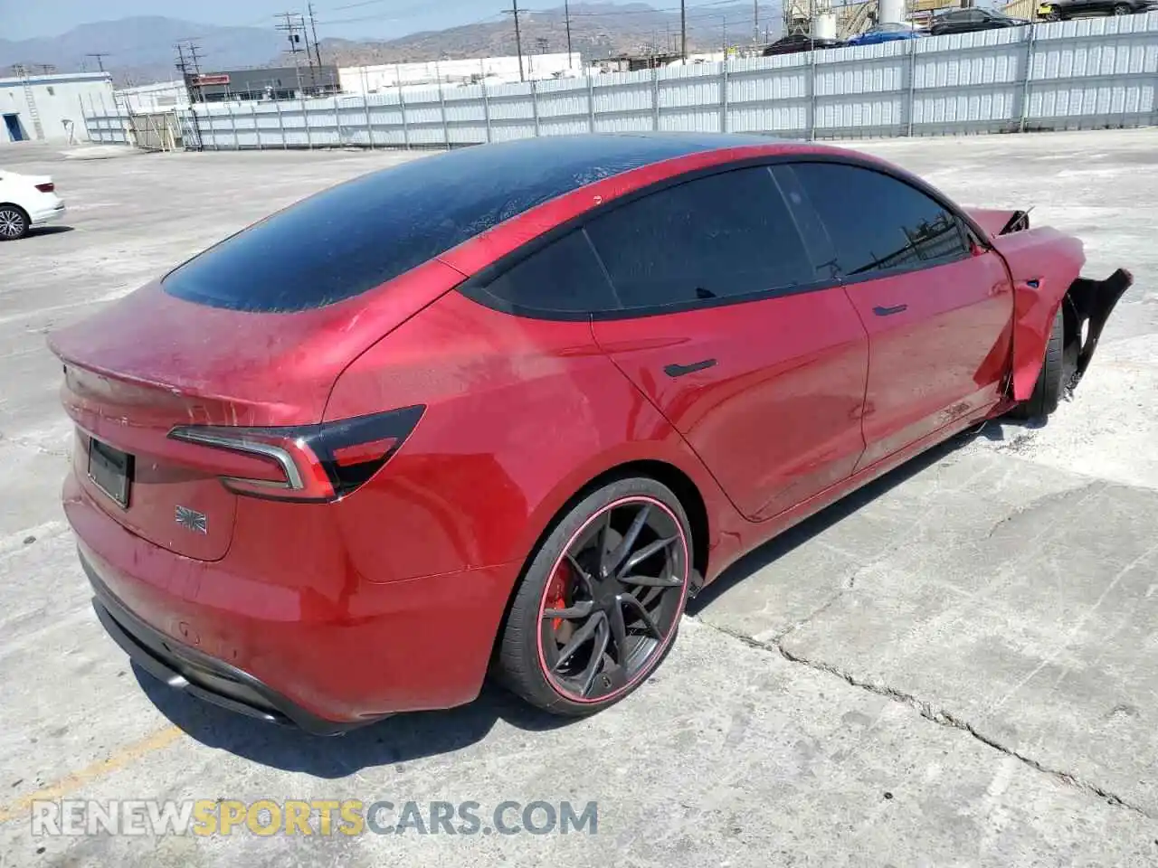 3 Photograph of a damaged car 5YJ3E1ET7RF769844 TESLA MODEL 3 2024
