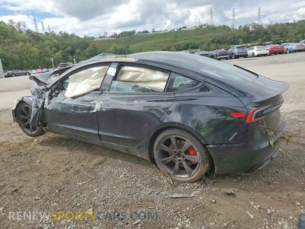 2 Фотография поврежденного автомобиля 5YJ3E1ET7RF856501 TESLA MODEL 3 2024