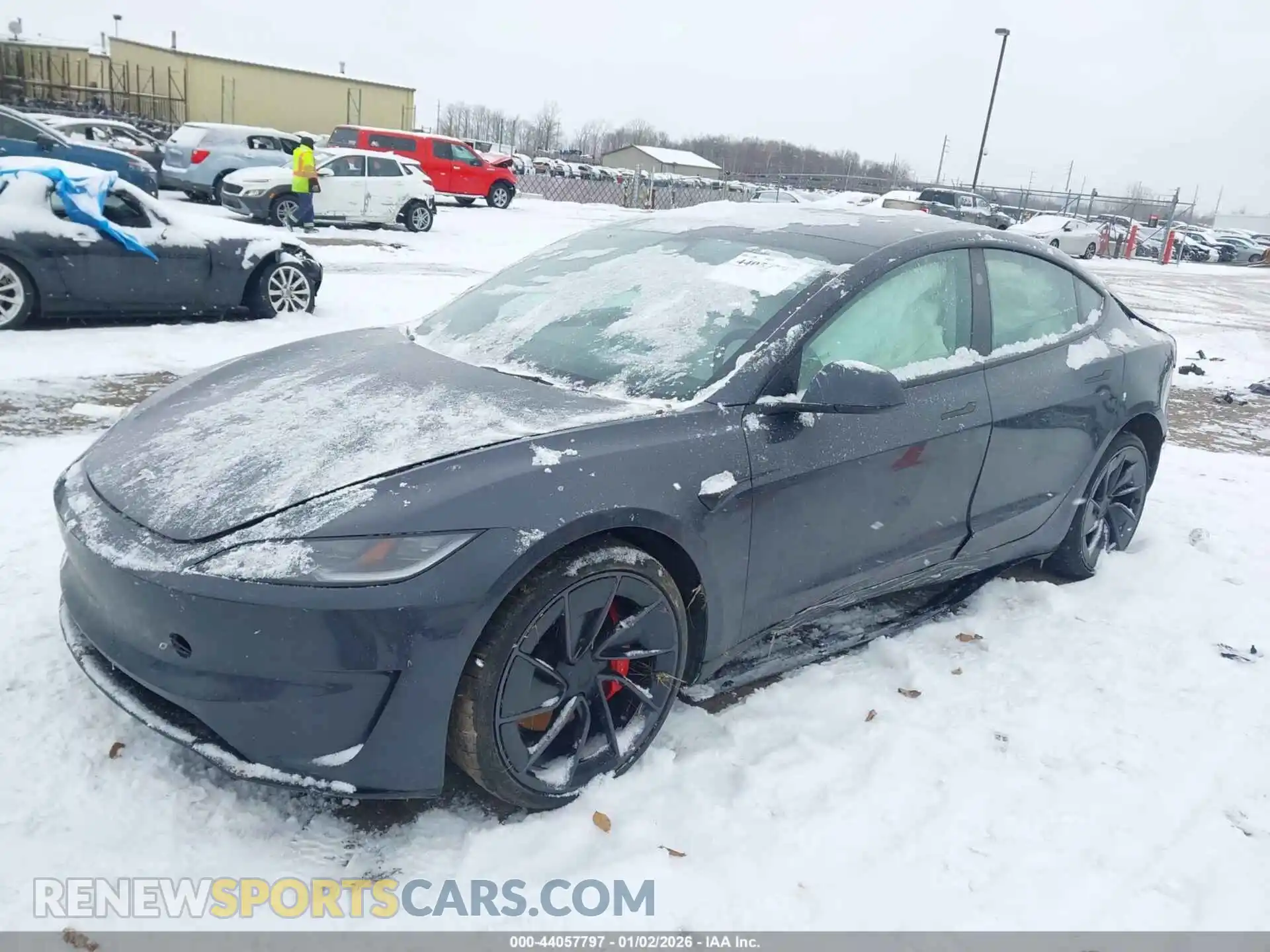 2 Photograph of a damaged car 5YJ3E1ET7RF881365 TESLA MODEL 3 2024