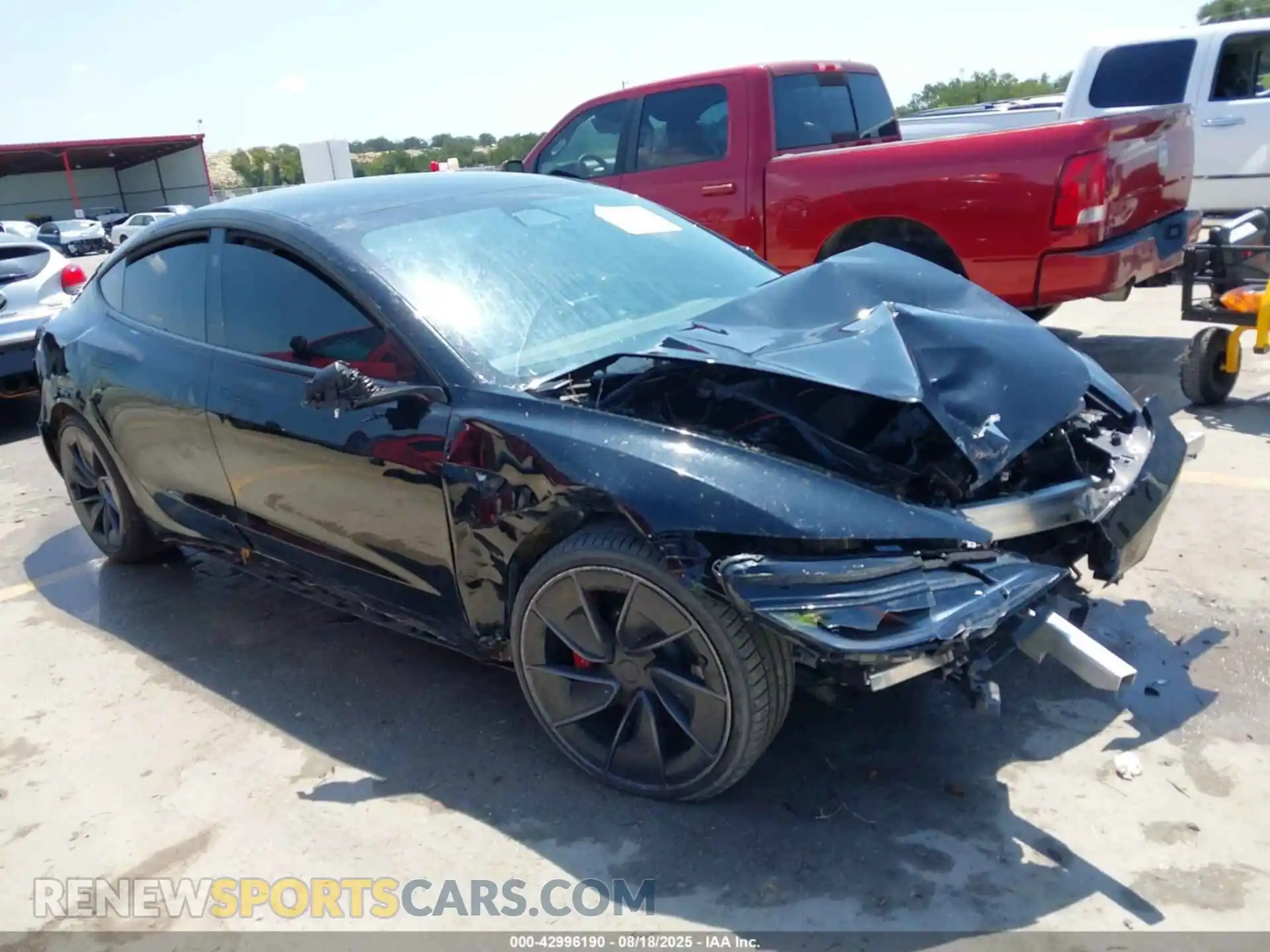1 Photograph of a damaged car 5YJ3E1ET8RF797295 TESLA MODEL 3 2024