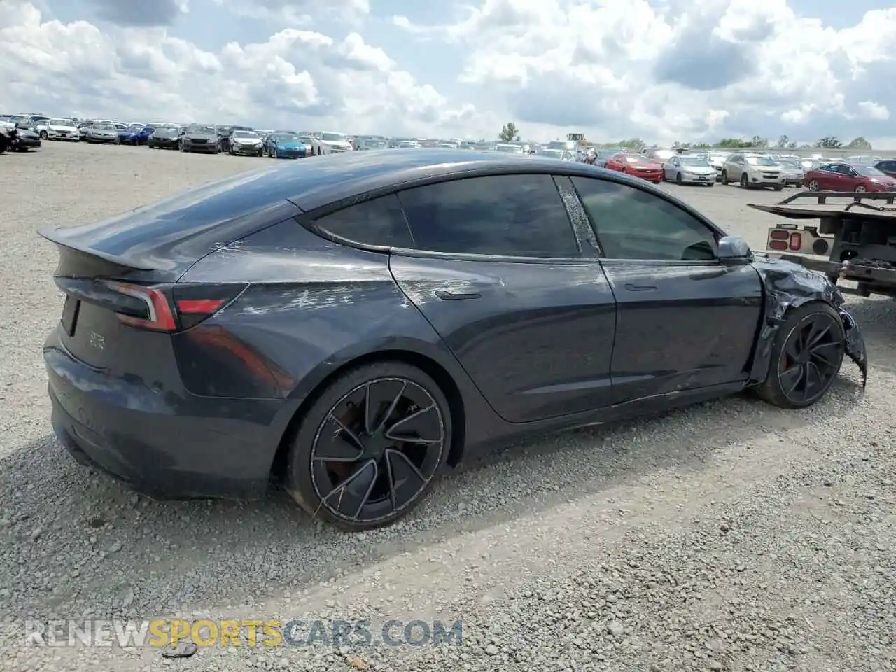 3 Photograph of a damaged car 5YJ3E1ET8RF810658 TESLA MODEL 3 2024