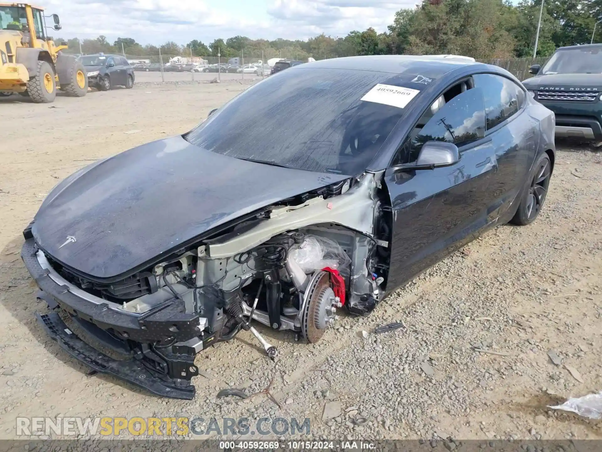 2 Фотография поврежденного автомобиля 5YJ3E1ET8RF826486 TESLA MODEL 3 2024