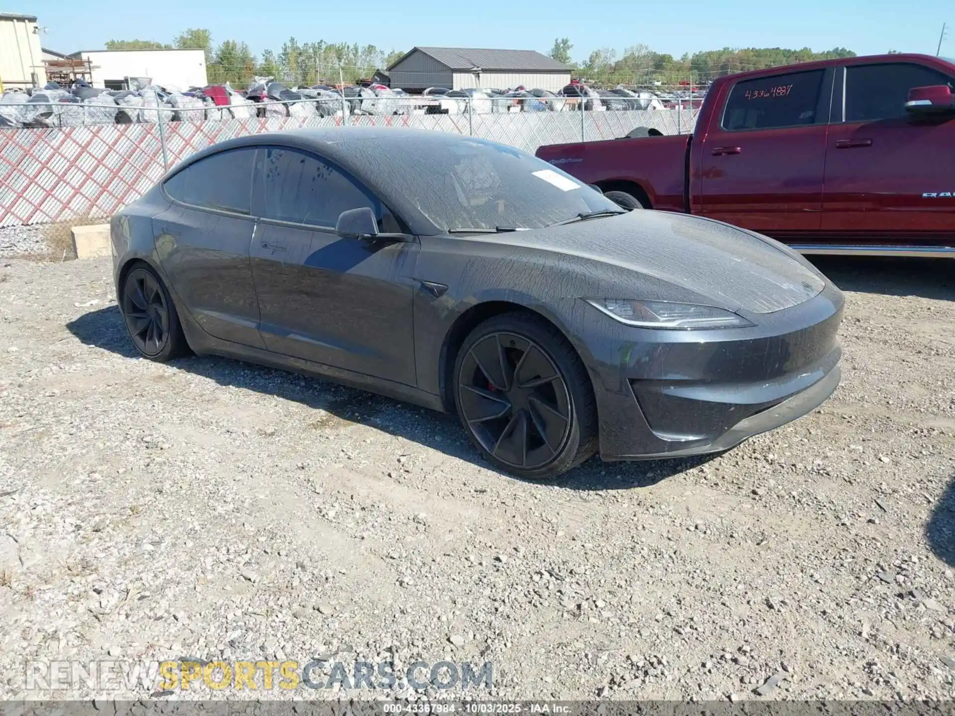 1 Photograph of a damaged car 5YJ3E1ET8RF881021 TESLA MODEL 3 2024