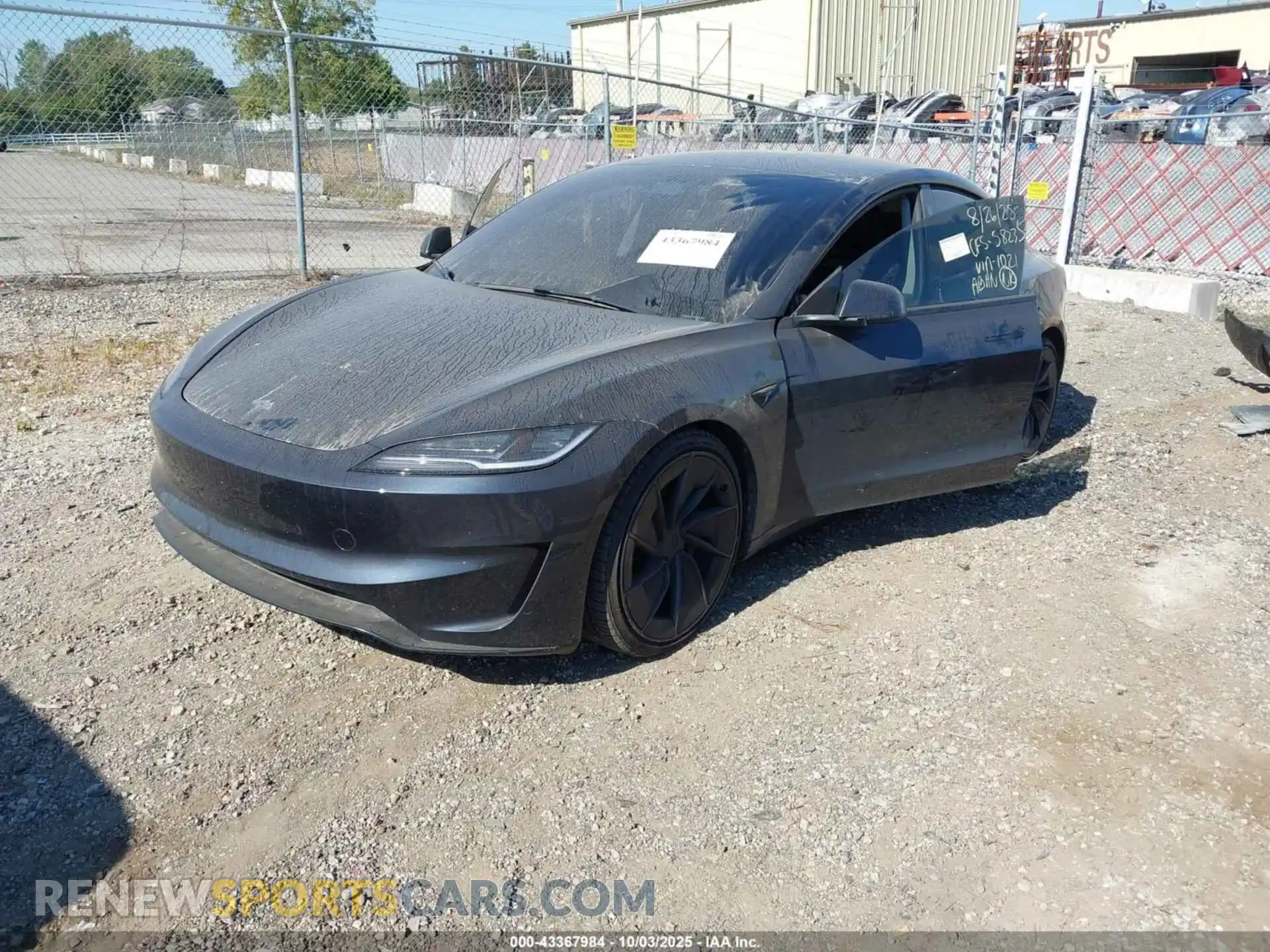 2 Photograph of a damaged car 5YJ3E1ET8RF881021 TESLA MODEL 3 2024
