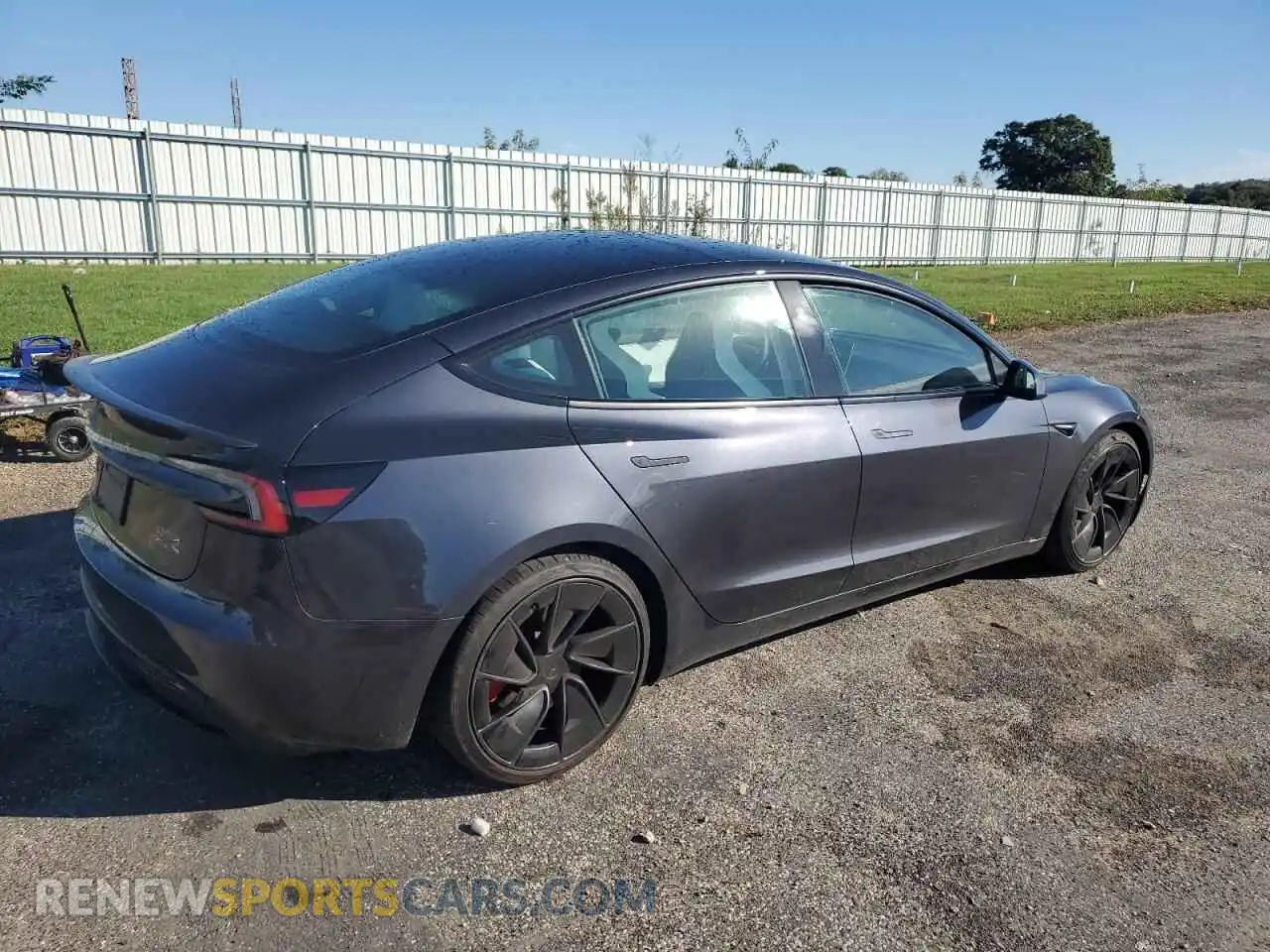 3 Photograph of a damaged car 5YJ3E1ET8RF892536 TESLA MODEL 3 2024