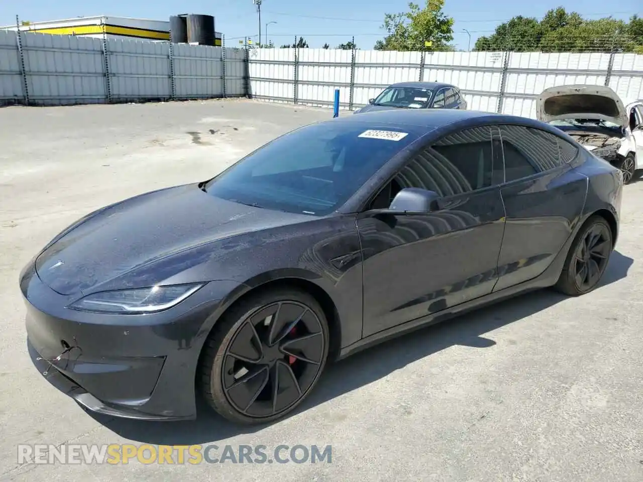 1 Photograph of a damaged car 5YJ3E1ET9RF806568 TESLA MODEL 3 2024