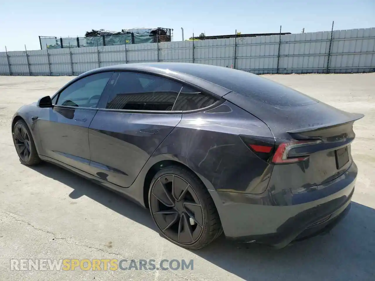 2 Photograph of a damaged car 5YJ3E1ET9RF806568 TESLA MODEL 3 2024