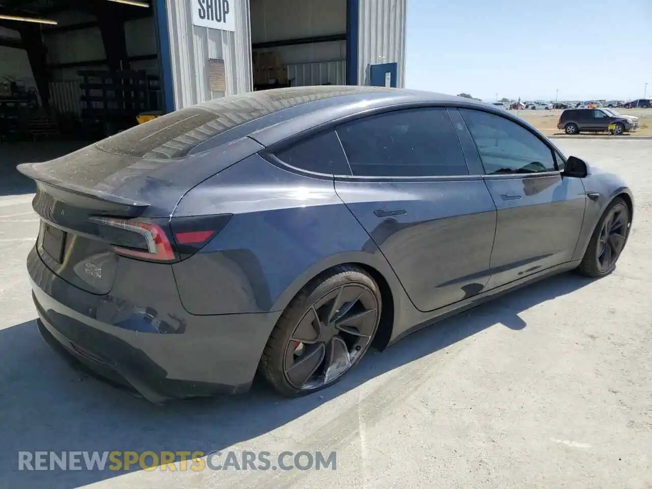 3 Photograph of a damaged car 5YJ3E1ET9RF806568 TESLA MODEL 3 2024