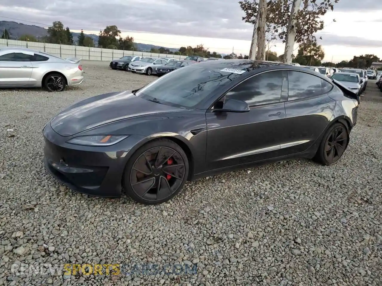 1 Photograph of a damaged car 5YJ3E1ET9RF809714 TESLA MODEL 3 2024