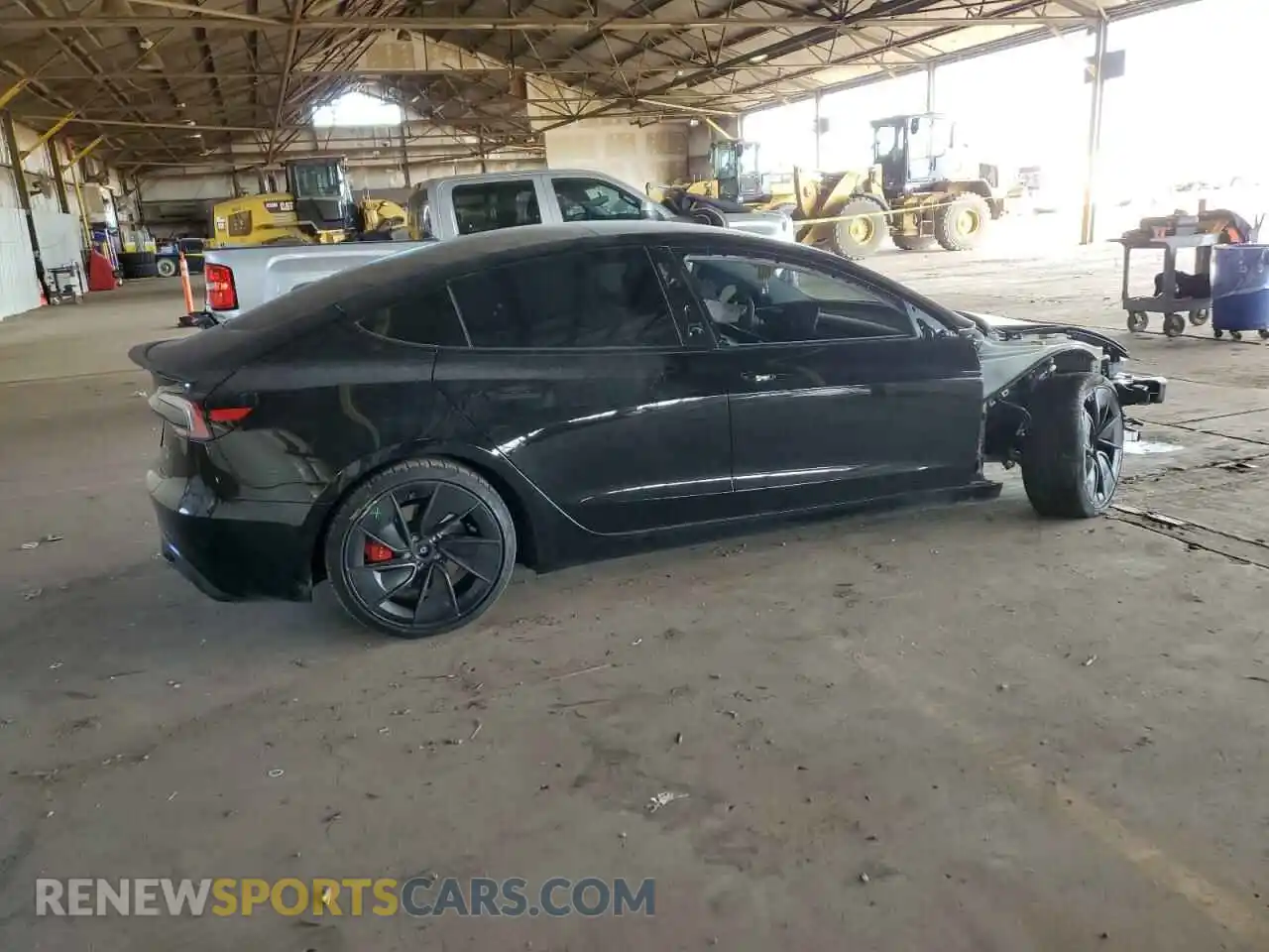 3 Photograph of a damaged car 5YJ3E1ET9RF849579 TESLA MODEL 3 2024