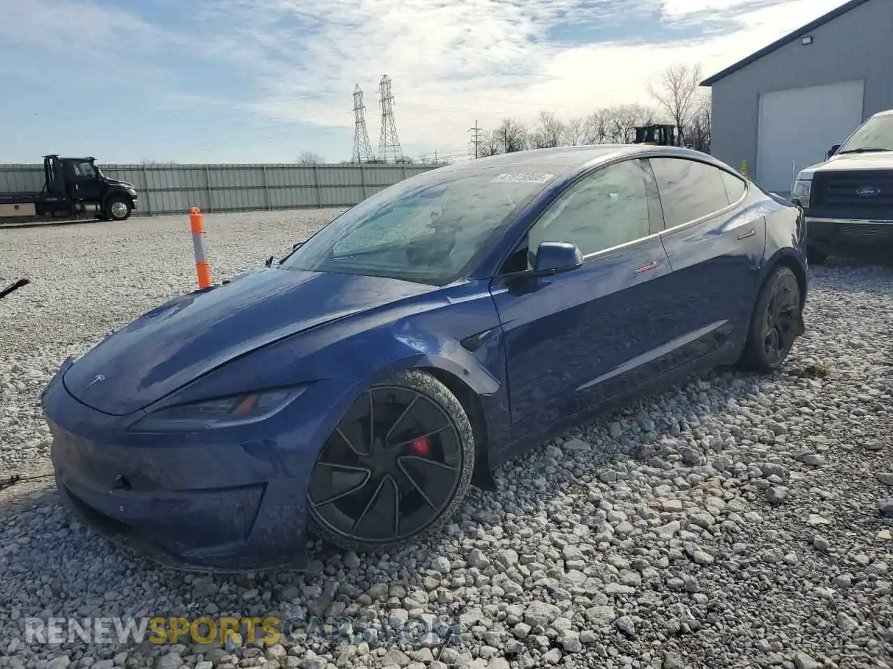 1 fotografías del automóvil dañado 5YJ3E1ET9RF853227 TESLA MODEL 3 2024
