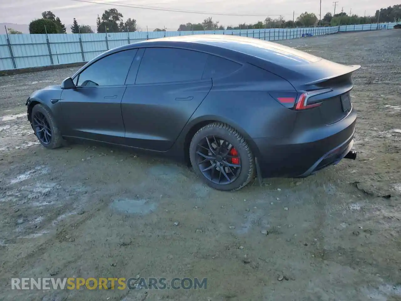 2 Photograph of a damaged car 5YJ3E1ETXRF768011 TESLA MODEL 3 2024