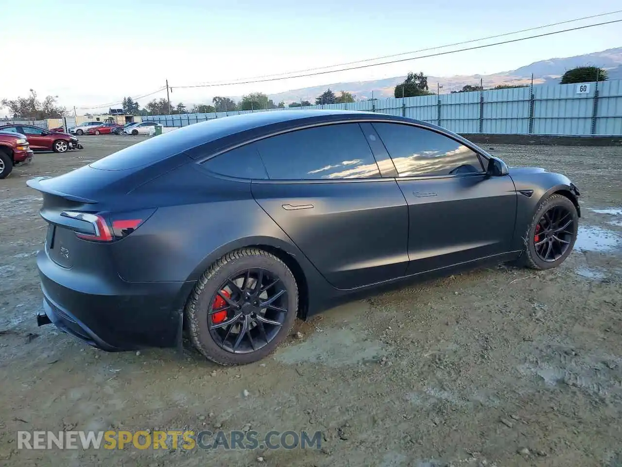 3 Photograph of a damaged car 5YJ3E1ETXRF768011 TESLA MODEL 3 2024