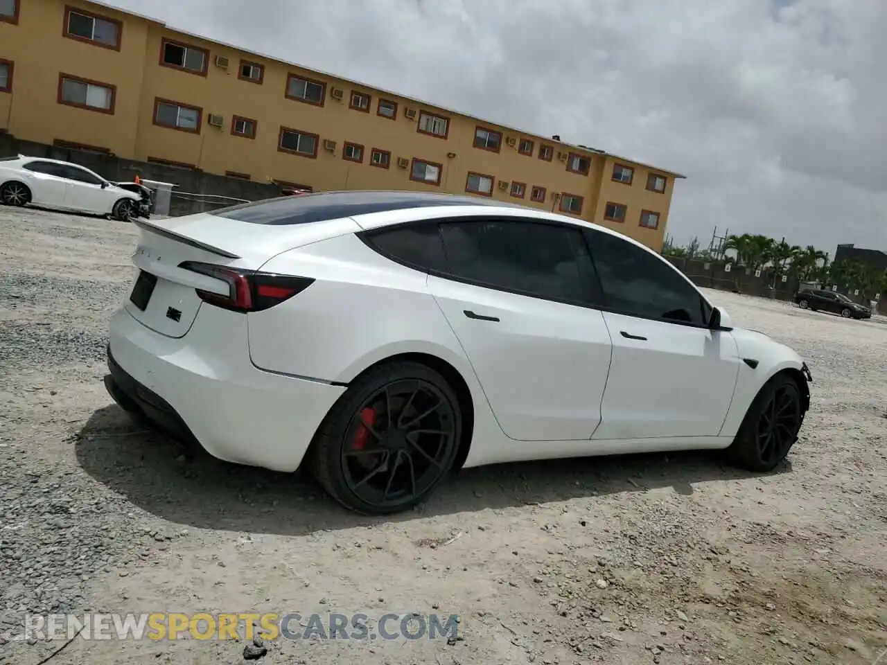 3 Photograph of a damaged car 5YJ3E1ETXRF787397 TESLA MODEL 3 2024