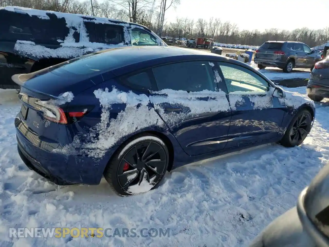 3 Photograph of a damaged car 5YJ3E1ETXRF847128 TESLA MODEL 3 2024