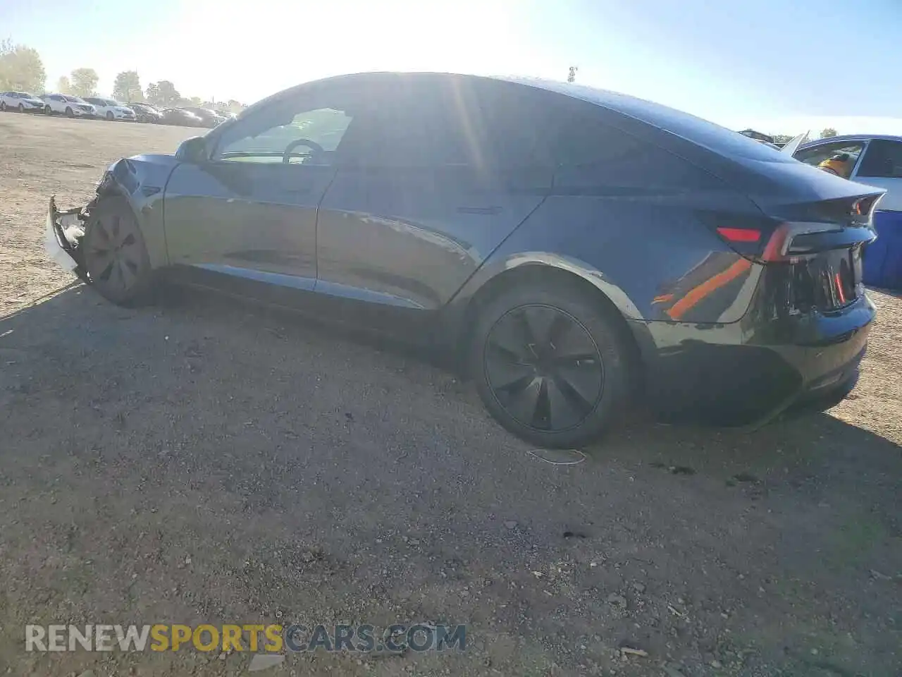 2 Photograph of a damaged car LRW3E7EBXRC088467 TESLA MODEL 3 2024