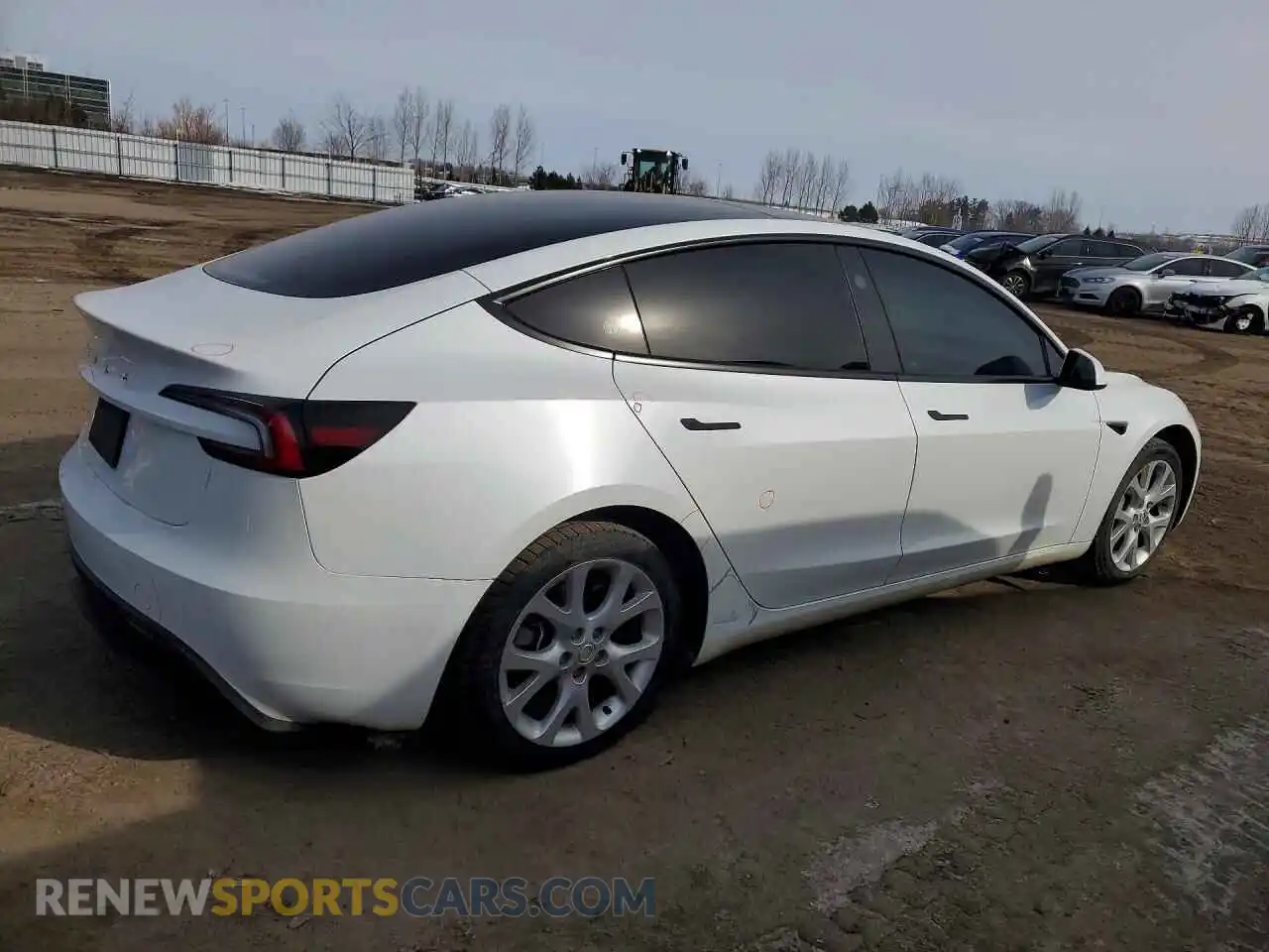 3 Photograph of a damaged car LRW3E7FA9RC276564 TESLA MODEL 3 2024