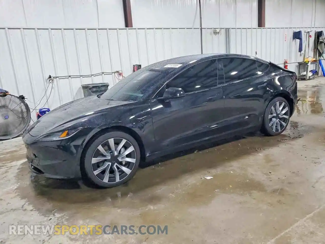 1 Photograph of a damaged car 5YJ3E1EA0SF043196 TESLA MODEL 3 2025