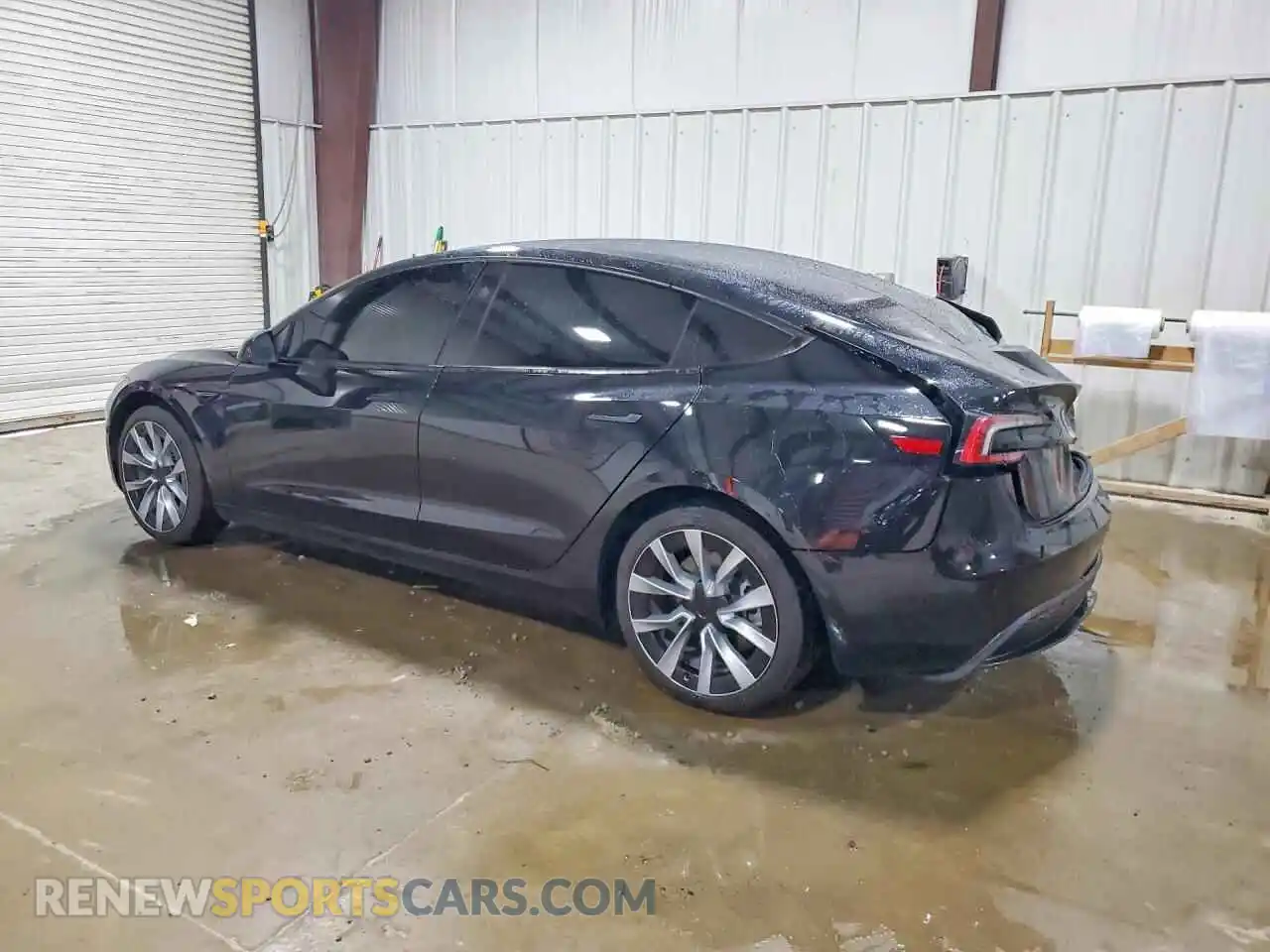 2 Photograph of a damaged car 5YJ3E1EA0SF043196 TESLA MODEL 3 2025