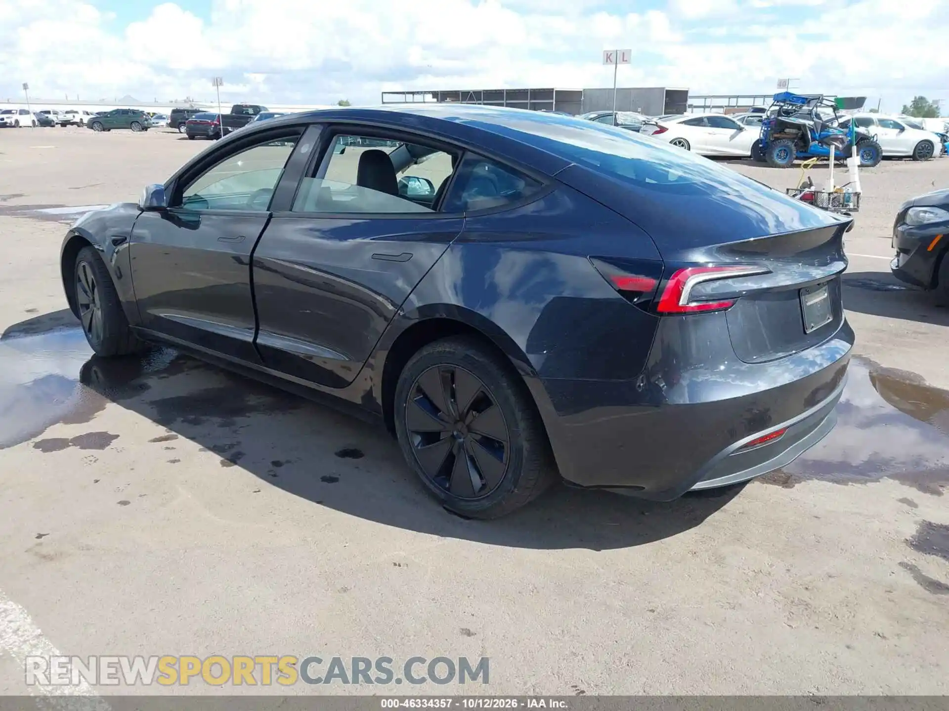 3 Photograph of a damaged car 5YJ3E1EA0SF055610 TESLA MODEL 3 2025
