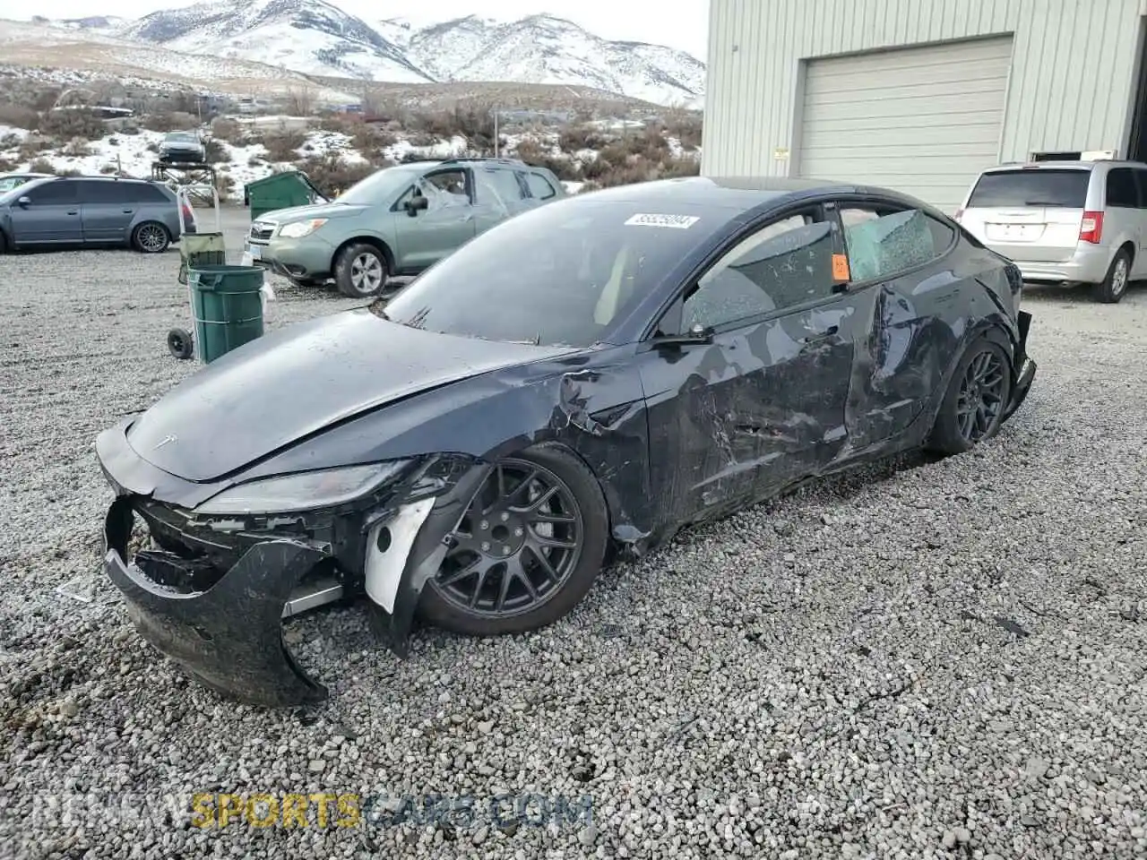 1 fotografías del automóvil dañado 5YJ3E1EA0SF902075 TESLA MODEL 3 2025